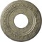 Ekena Millwork Jackson Ceiling Medallion (Canopies up to 7 3/8"), 12 1/4"OD x 4"ID x 1 1/8"P, Castle Stone Crackle CM12JACSC - alternate 1